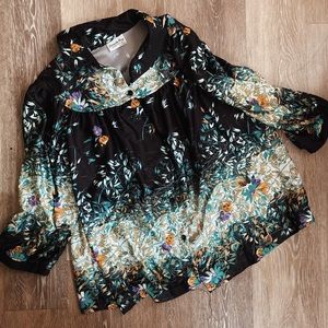 Vintage 70’s Floral Blouse